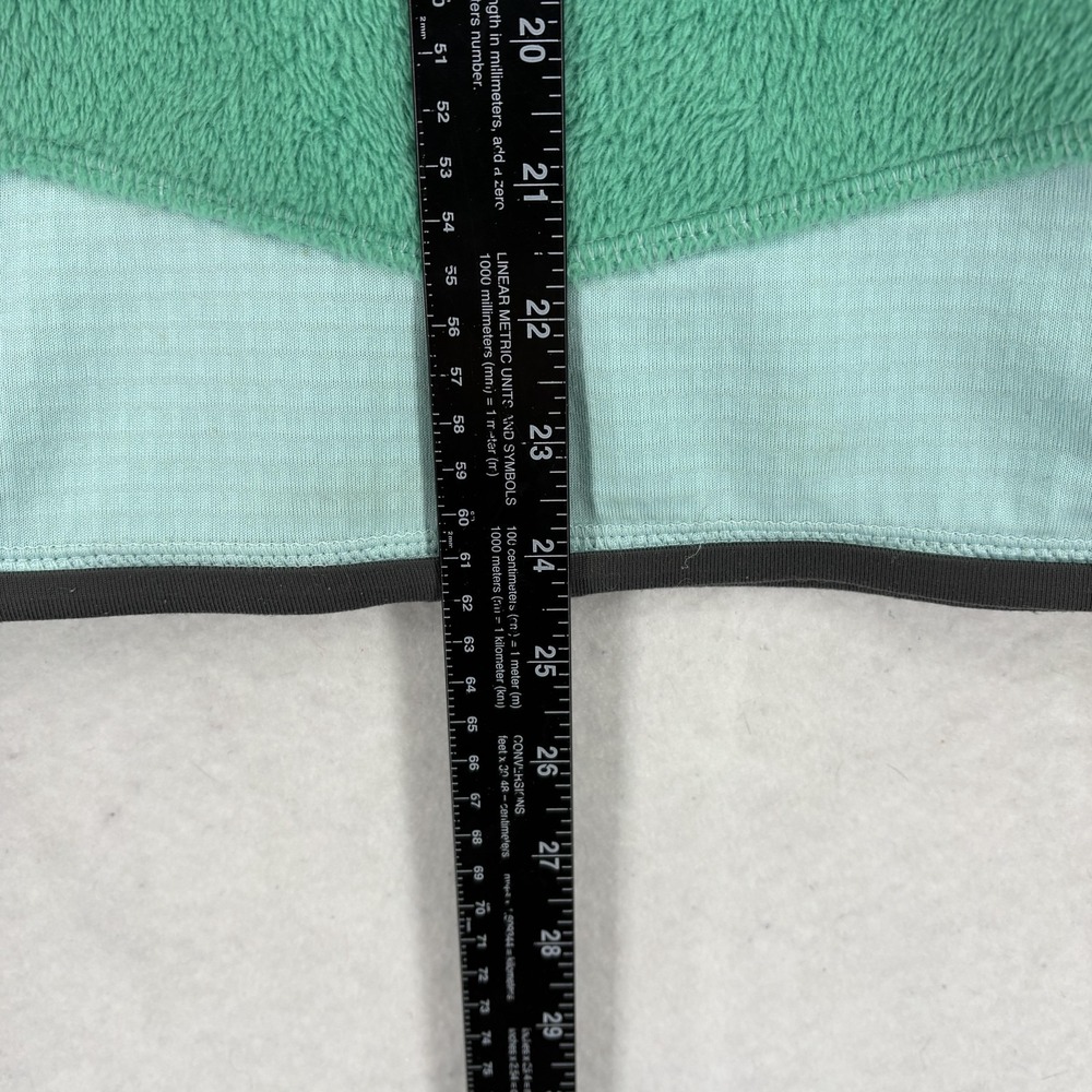 Patagonia R2 Fleece Jacket Womens Small Green Polartec Thermal Pro Full Zip - Picture 8 of 16